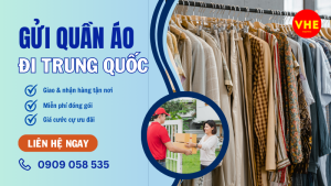 gửi quần áo đi Trung Quốc